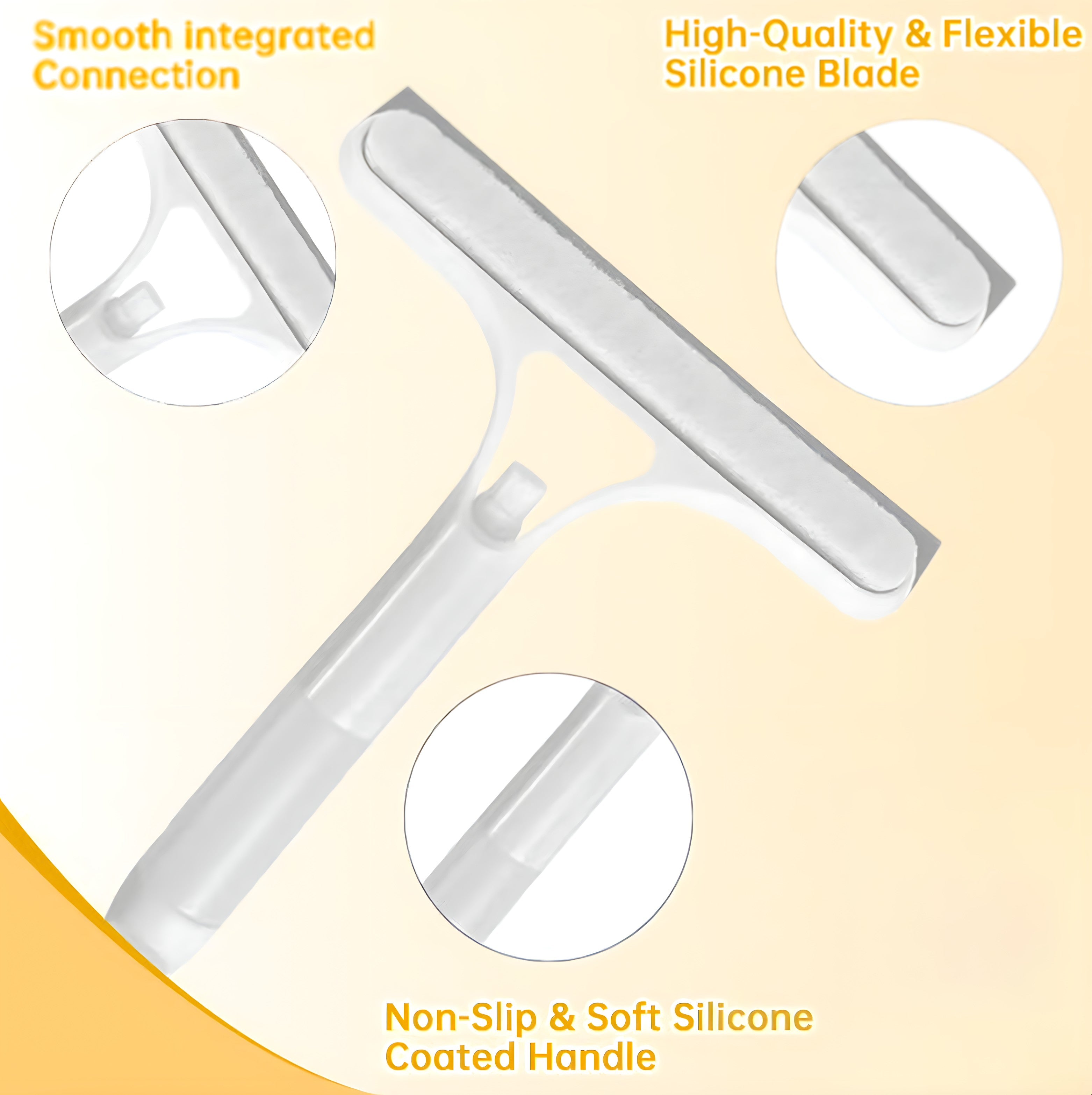 SqueezyClean | 3-in-1 Window Squeegee – Glass Cleaner for Home, Car & Shower (1+1 FREE) TARHUS