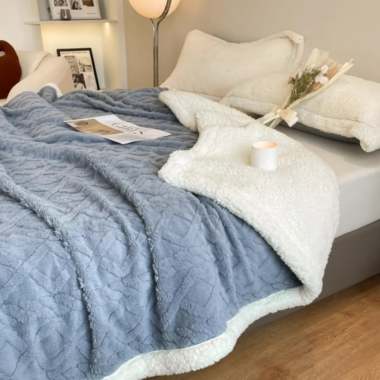 SHERPA THROW BLANKET - TARHUS