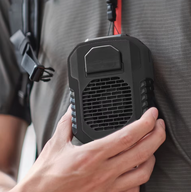 BreezeMate Portable Waist Fan | Hands-Free Cooling for Work & Outdoors TARHUS Portable Waist Fan