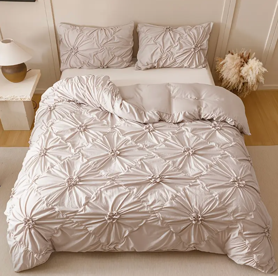 FLOWER RUFFLE | Premium Doona Cover Set - TARHUS
