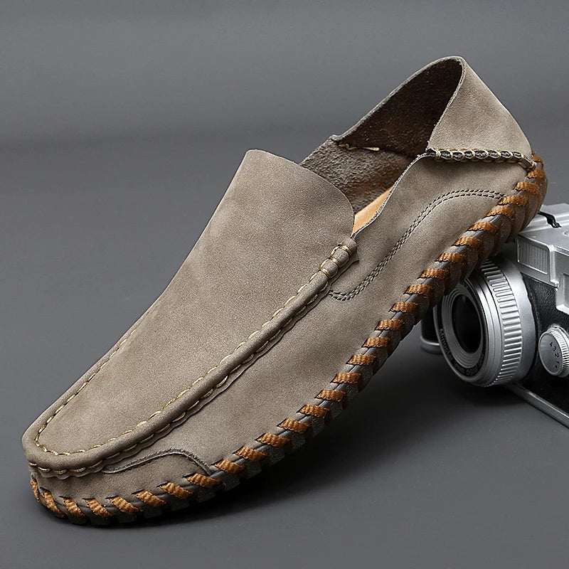 Bennett | Leather Loafers – Handmade Slip-On Shoes with Cushioned Comfort TARHUS