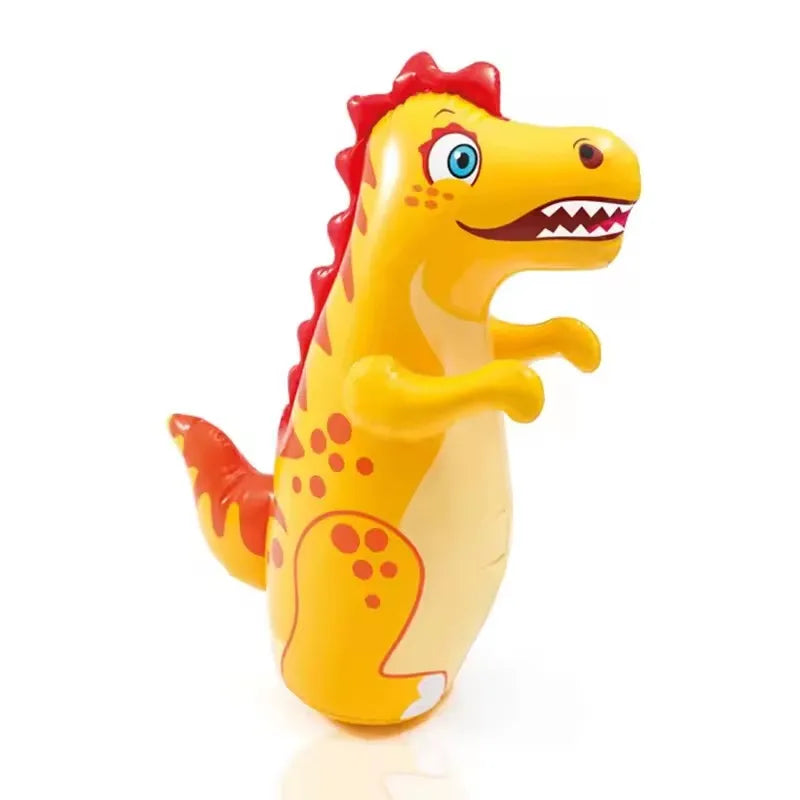 Inflatable Dinosaur Punching Bag for Kids – 90cm Standing Tumbler Toy - TARHUS