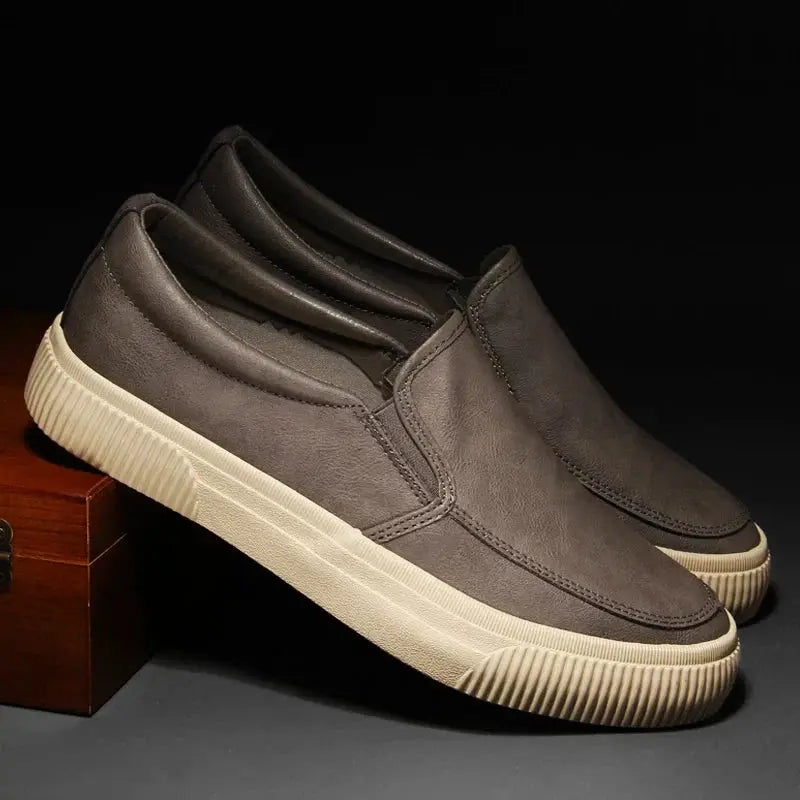 Alessandra - Mountainville Leather Slip-On Shoes - TARHUS