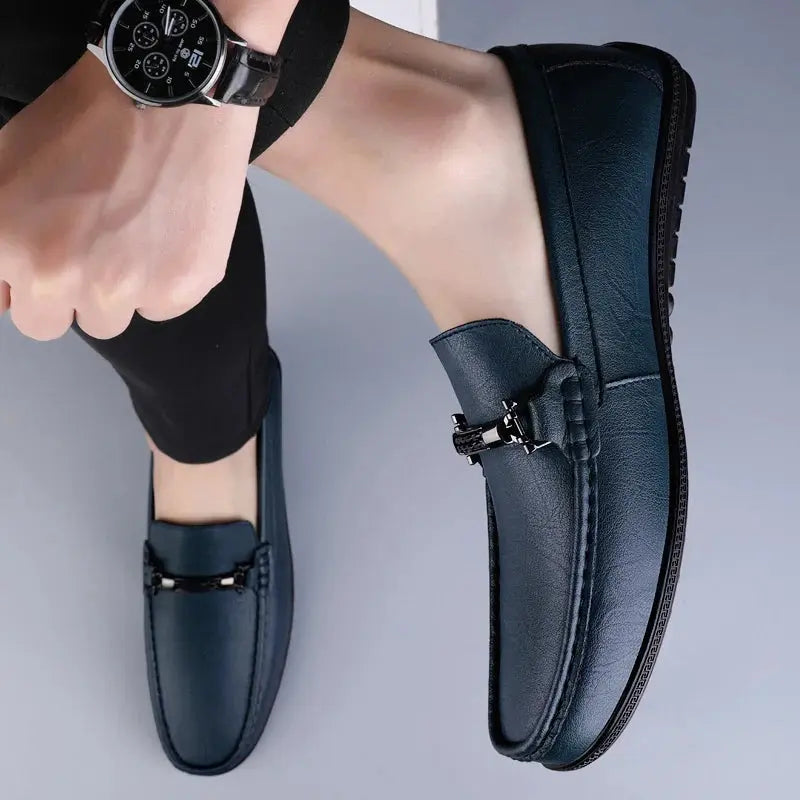 Vecchia | Leather Loafers – Classic Sophistication with Modern Detail TARHUS