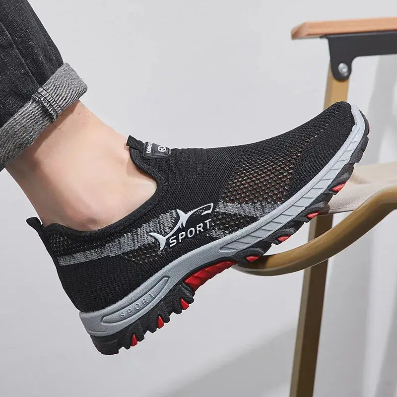Men’s Breathable Mesh Sneakers – Lightweight Summer Walking Shoes - TARHUS