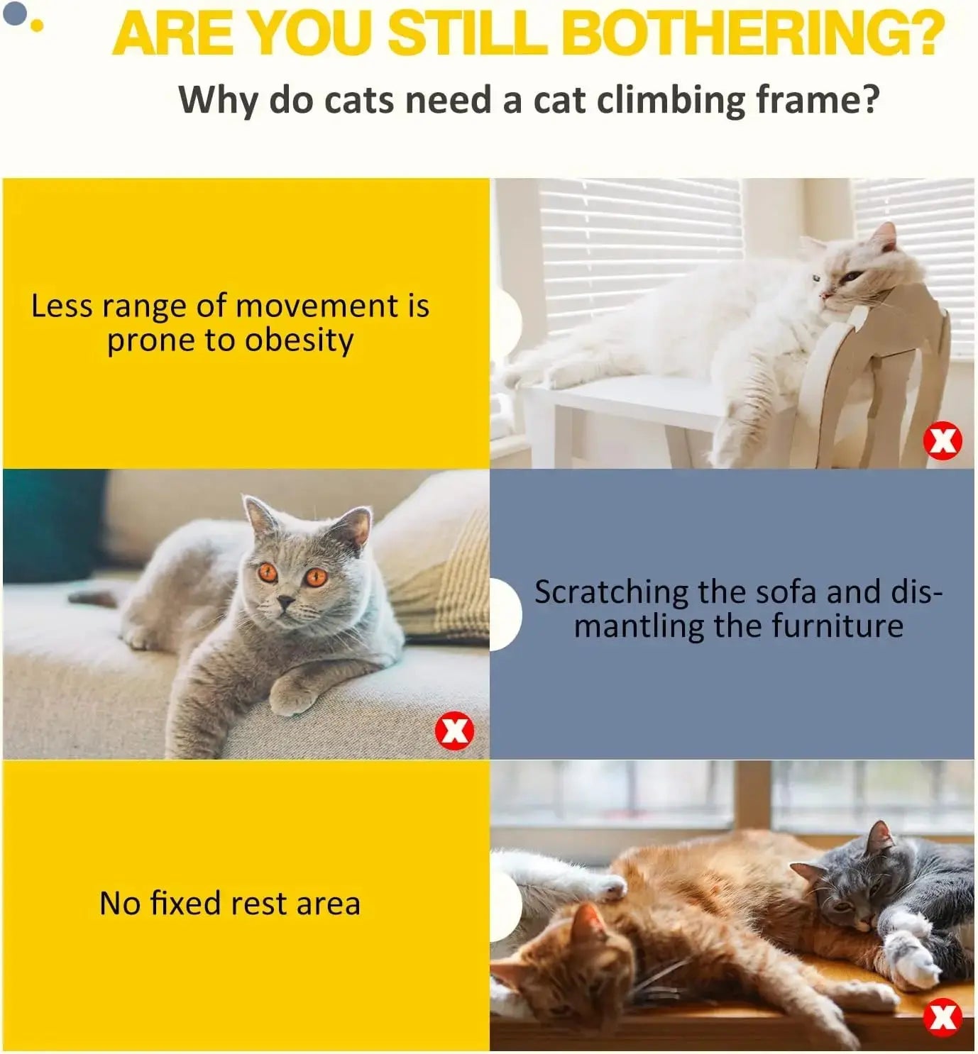 Elite Cat Tower - Scratching Post & Climbing Tree - TARHUS