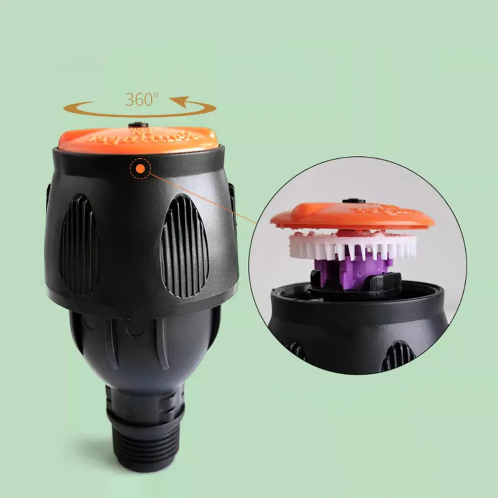 Automatic Rotating Garden Sprinkler with Adjustable Tripod - Efficient Lawn Watering System TARHUS garden
