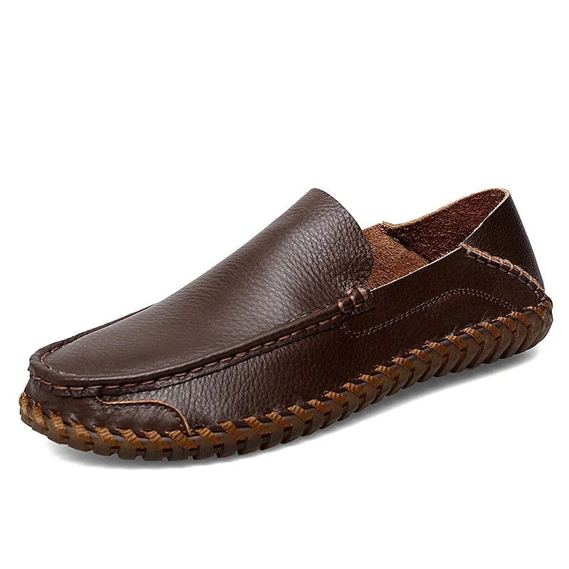 Bennett | Leather Loafers – Handmade Slip-On Shoes with Cushioned Comfort TARHUS