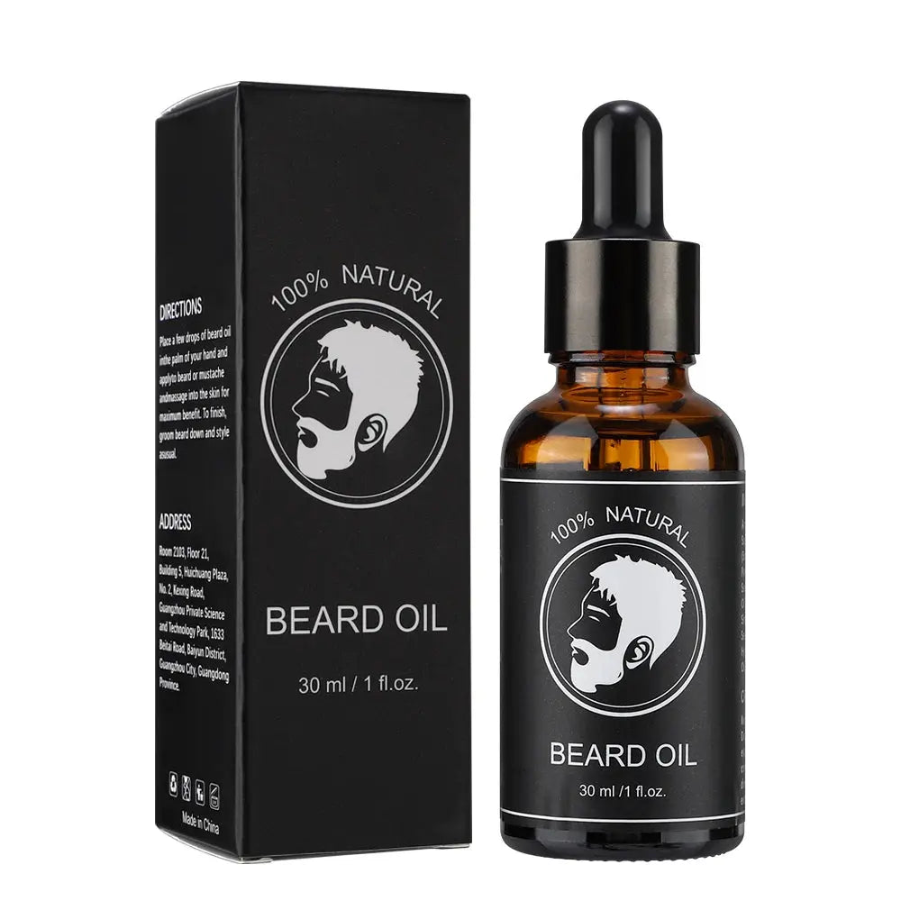 Beard Oil & Balm Set – Natural Beard Growth & Styling for Men - TARHUS