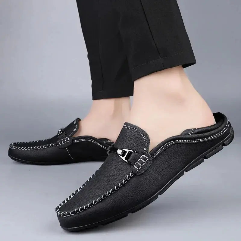 Melver Genuine Leather Loafers - TARHUS