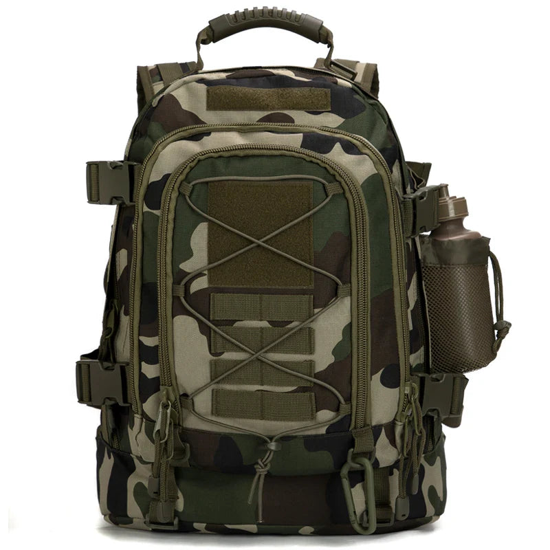 65L Military Tactical Backpack – Water-Resistant for Hiking & Camping TARHUS Sports & Entertainment