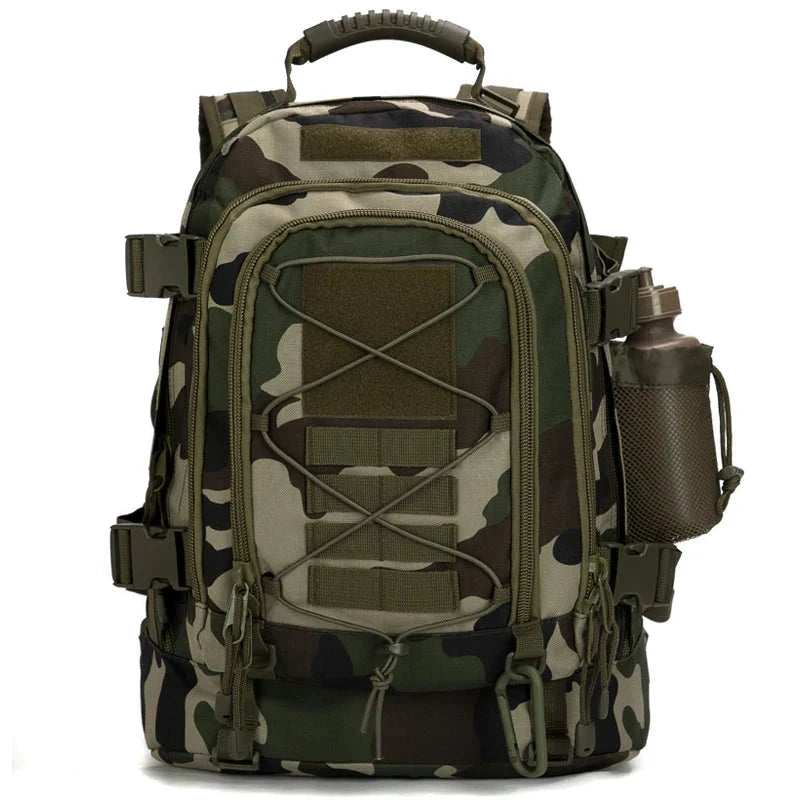 55L Military Tactical Backpack – Water-Resistant for Hiking & Camping TARHUS Sports & Entertainment