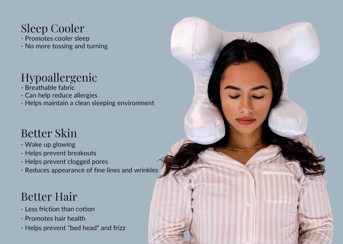 Tarhus | Face Pillow + Premium Satin Pillowcase - TARHUS