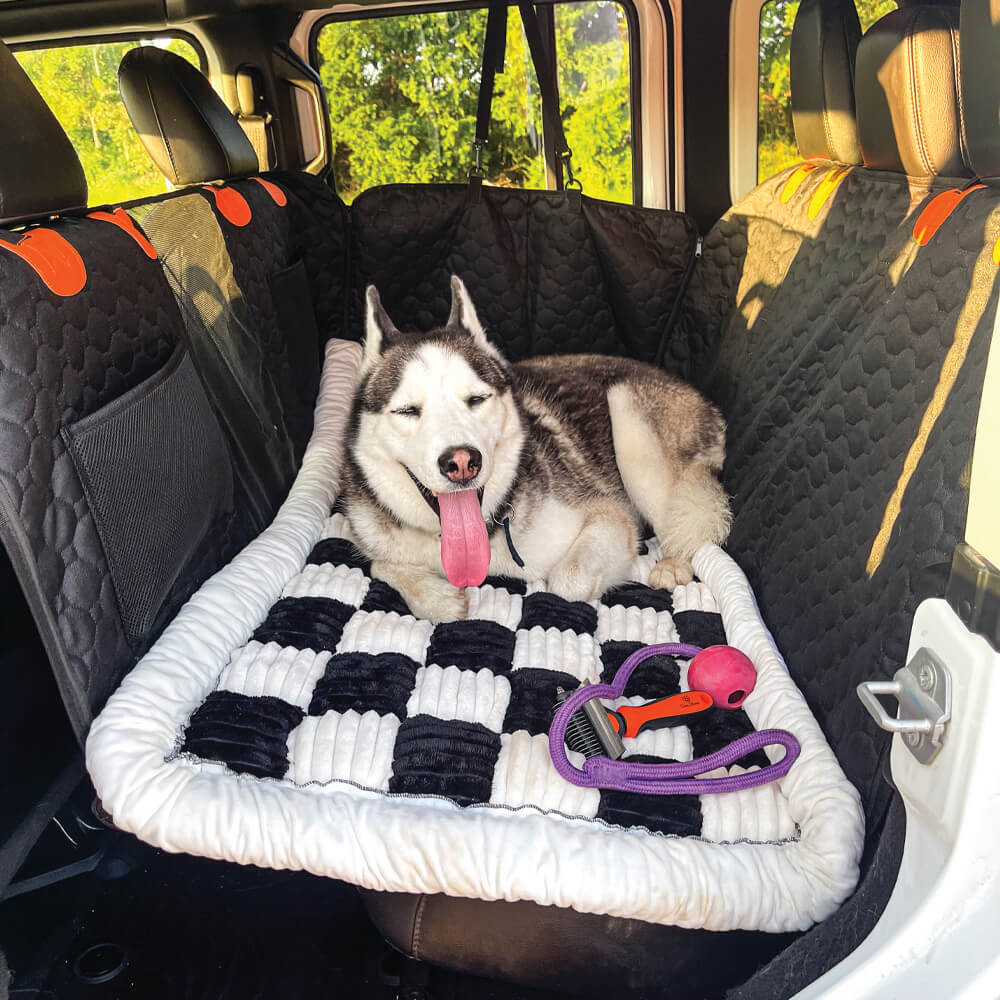 Luxe Dog Bed | For The RuffRover – Comfort, Space & Safety for Every Adventure TARHUS Pets
