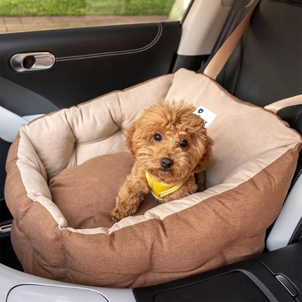 Travel Protection Booster Waterproof Elevated & Thickened Dog Car Seat Bed - TARHUS
