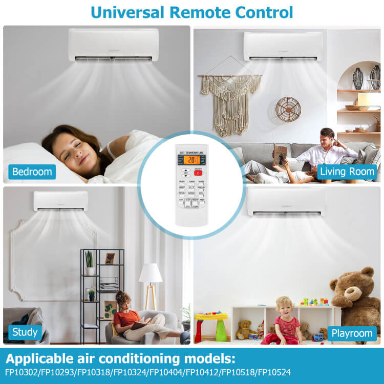 Clima | Universal AC Remote – Multi-Brand Air Conditioner Controller with Timer & Modes