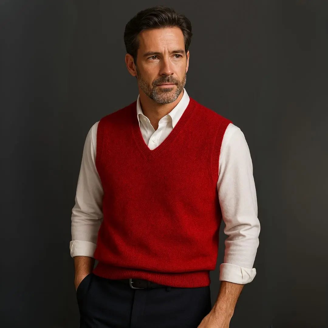 Santino Cashmere Vest - TARHUS