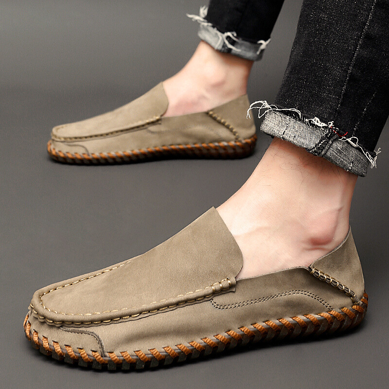Bennett | Leather Loafers – Handmade Slip-On Shoes with Cushioned Comfort TARHUS