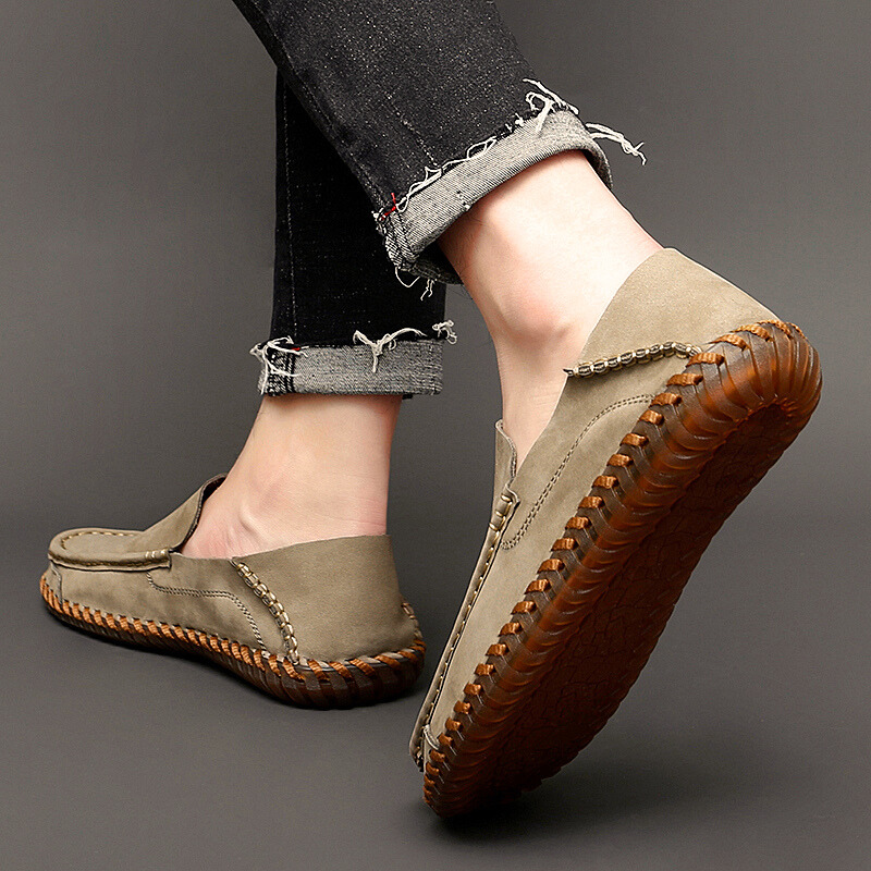 Bennett | Leather Loafers – Handmade Slip-On Shoes with Cushioned Comfort TARHUS