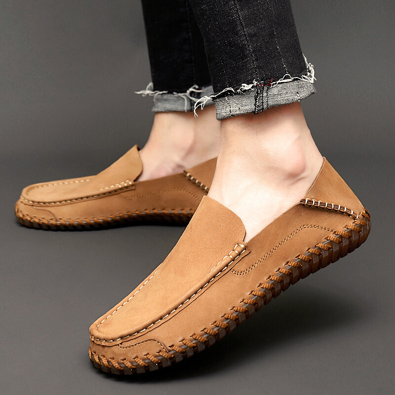Bennett | Leather Loafers – Handmade Slip-On Shoes with Cushioned Comfort TARHUS Mens shoes