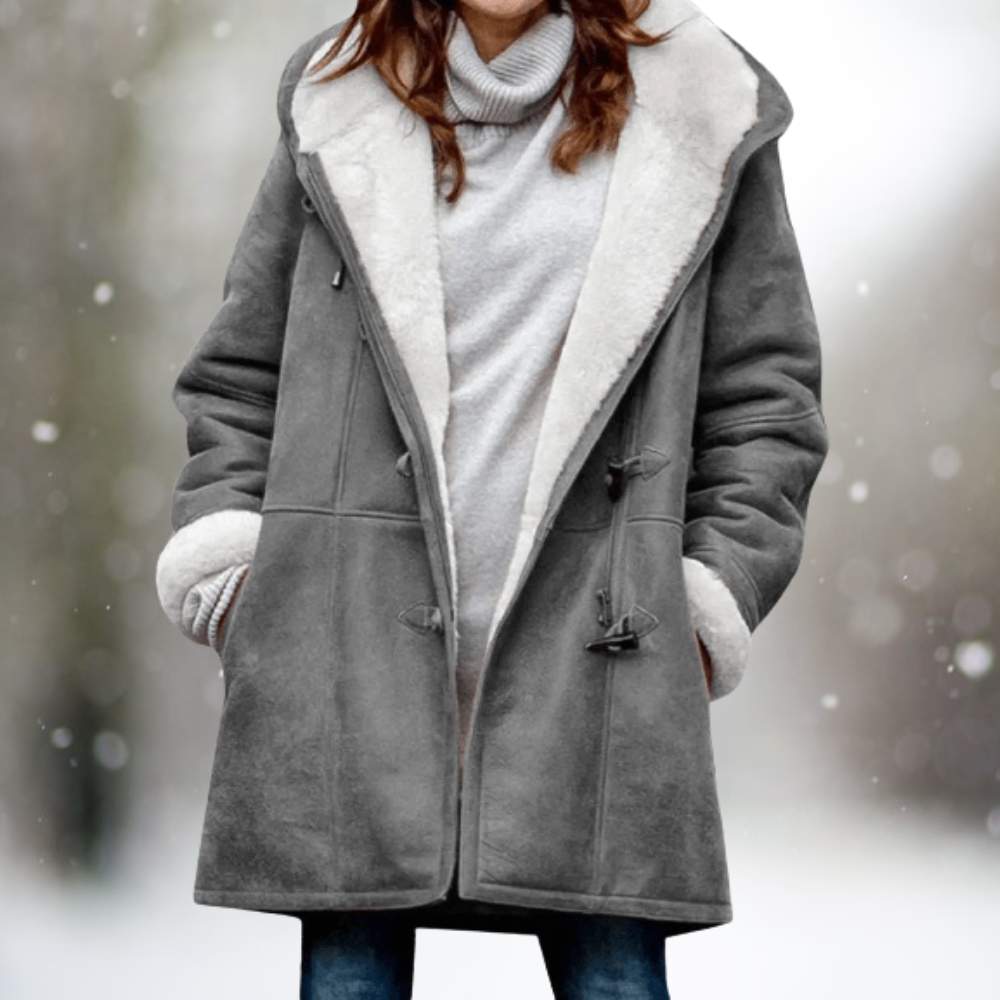 Aaliyah Cozy Hooded Jacket - TARHUS