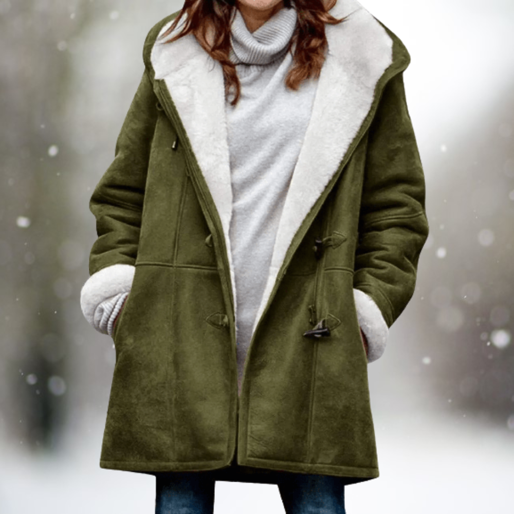 Aaliyah Cozy Hooded Jacket - TARHUS