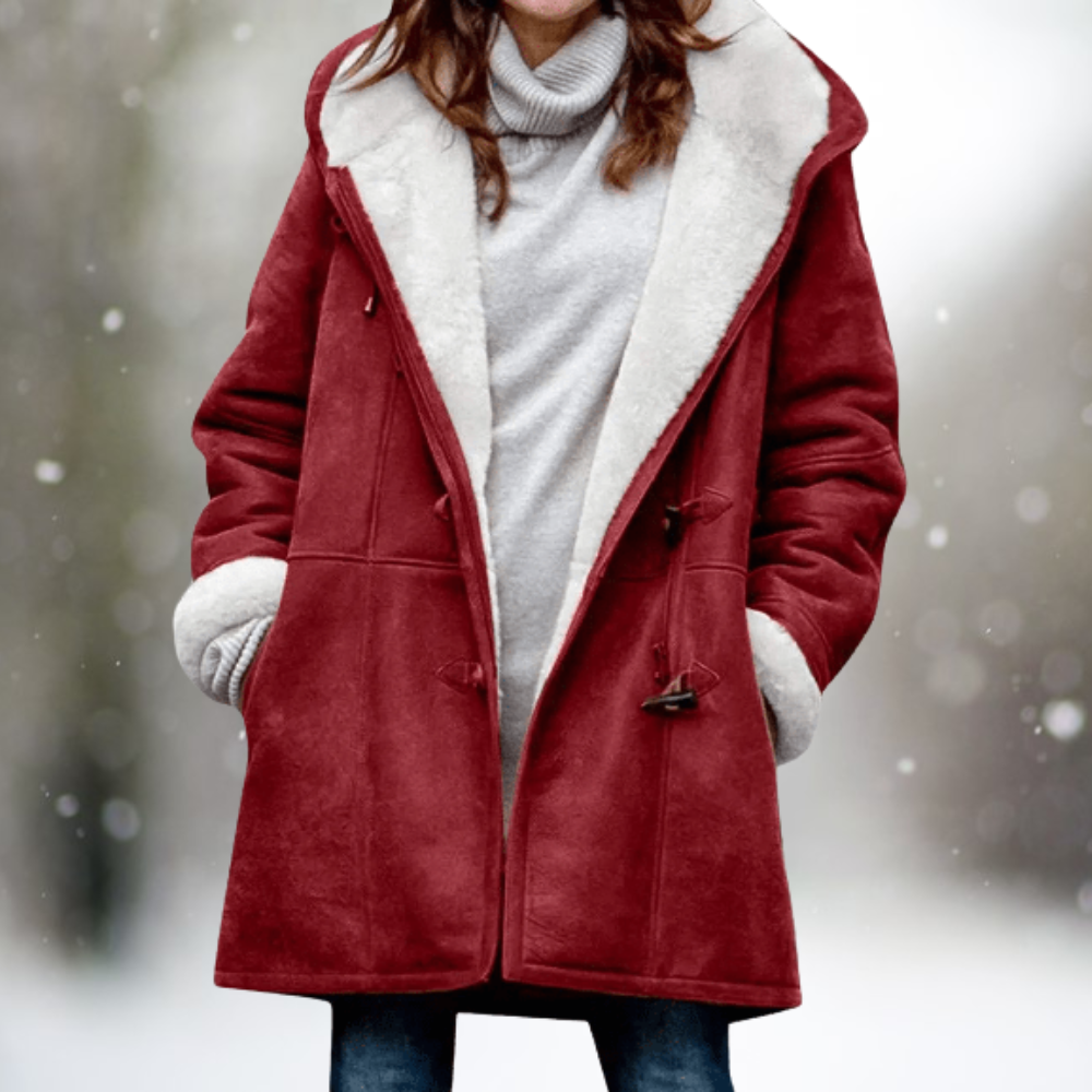 Aaliyah Cozy Hooded Jacket - TARHUS