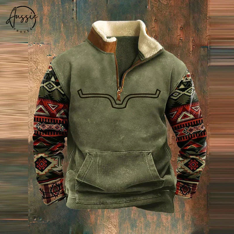 Daniel | Men’s Zip-Up Pullover