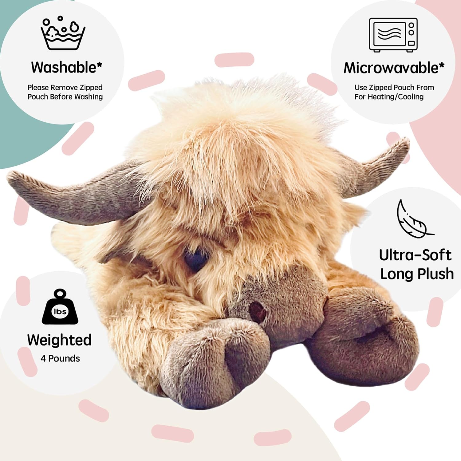 Highland Cow Plush TARHUS
