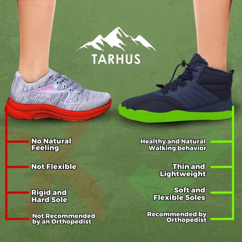 ZenStride - Non-Slip & Waterproof Winter Barefoot Shoes - TARHUS