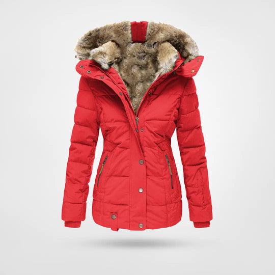Women's Cozy Waterproof Winter Jacket with Lining