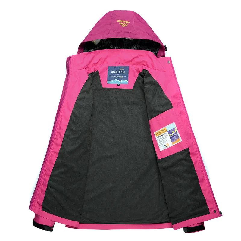 Women's Waterproof & Windproof Autumn Jacket for Hiking