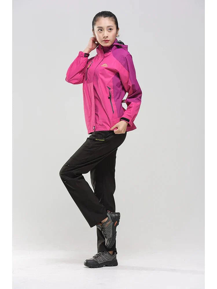 Women's Waterproof & Windproof Autumn Jacket for Hiking