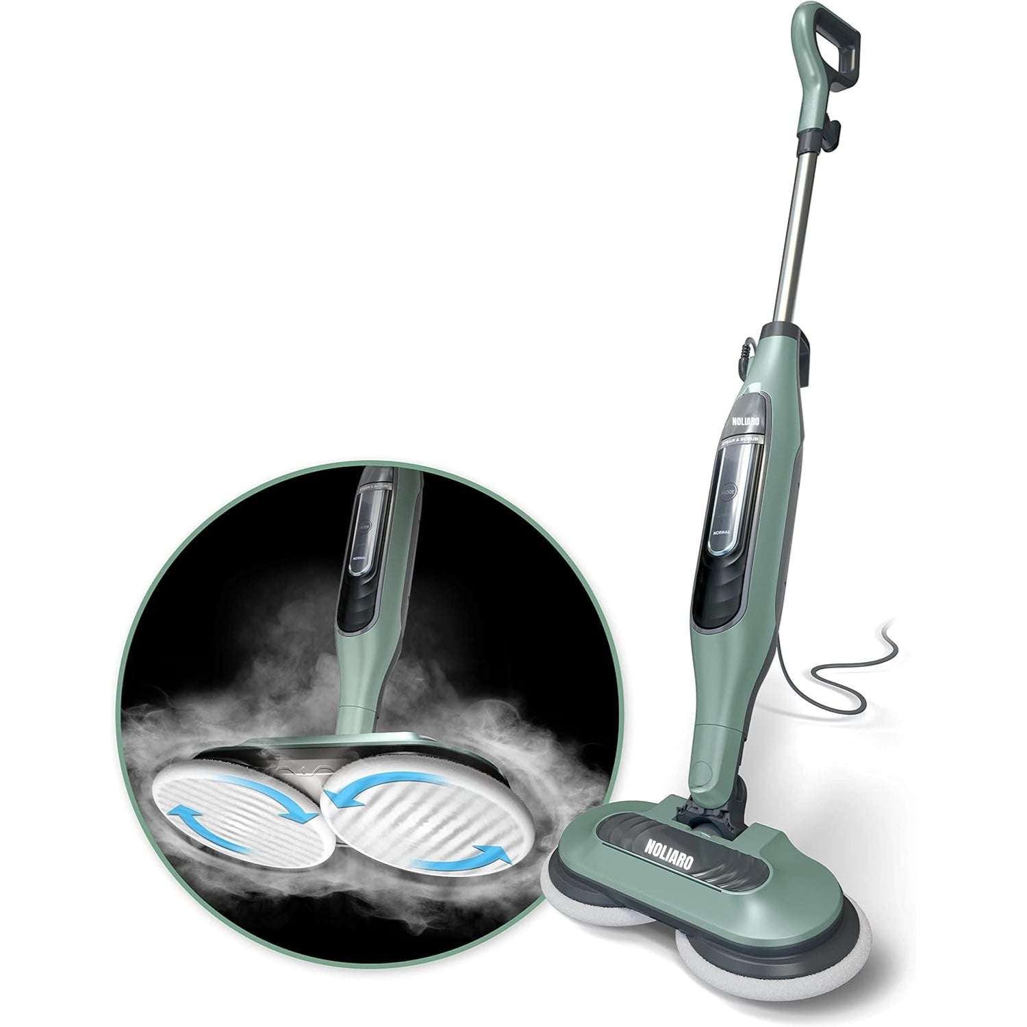 SteamJet Floor Mop | Dual-Spin Power Cleaning – Deep Shine, Effortless Glide TARHUS Home Accessories