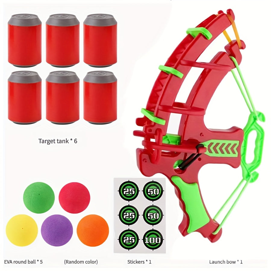 Colorful Ball Bow & Arrow Toy – Safe Indoor & Outdoor Shooting Game Set for Kids TARHUS Kids toy