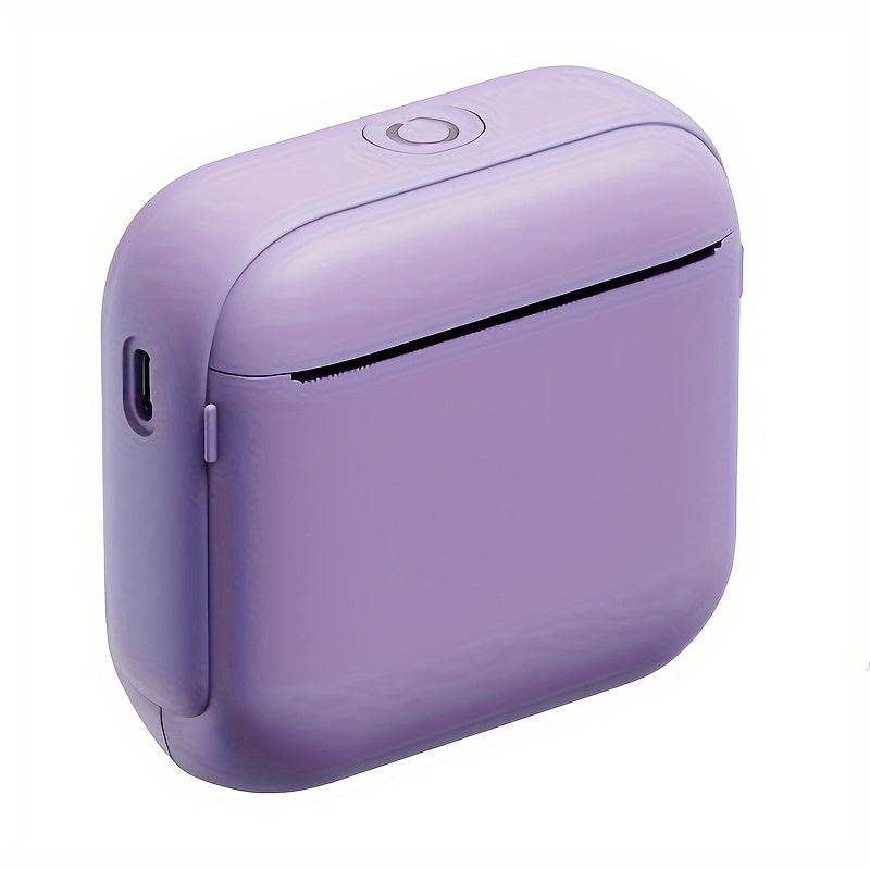Portable Thermal Printer - Instant Print, Compatible with iOS/Android Devices for Photos, Labels, Notes & More - Ideal for Thanksgiving, Christmas, Halloween Gifts & Study Sessions Diary, Exam Papers, Wireless Connectivity, USB Rechargeable, Monochrome Ou TARHUS