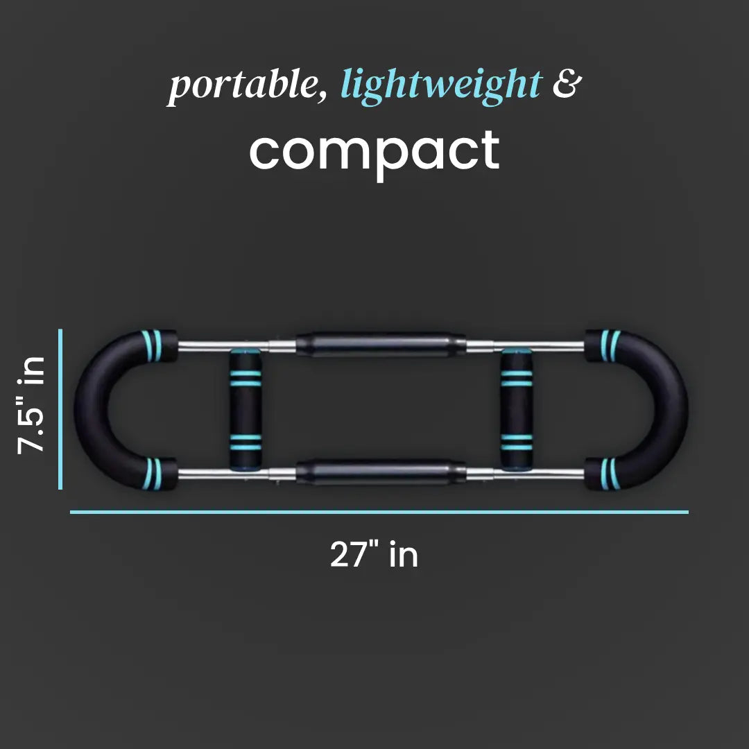 Alphabar Pro Full Body Workout Bar – Advanced Home Fitness Equipment TARHUS Sports Equipment