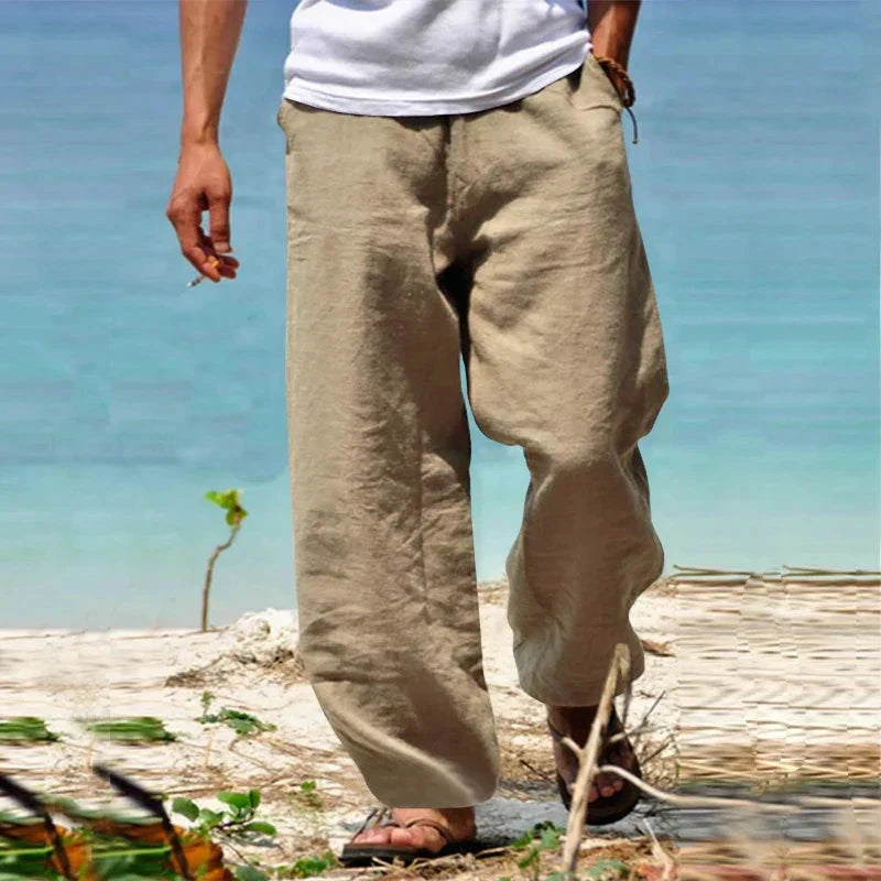 Mailand | Men’s Linen Pants – Classic Fit, Breathable & Durable Trousers TARHUS Pants