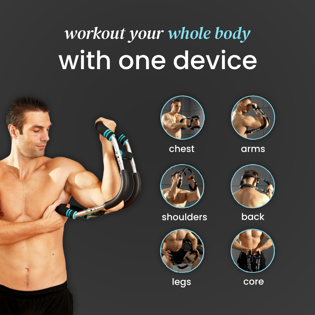 Alphabar Pro Full Body Workout Bar – Advanced Home Fitness Equipment TARHUS