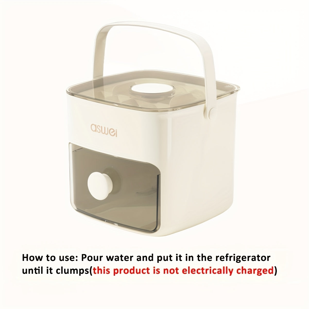 FrostEase | Easy-Press Ice Cube Tray Set – 48-Cube Freezer Mold with Storage Box TARHUS