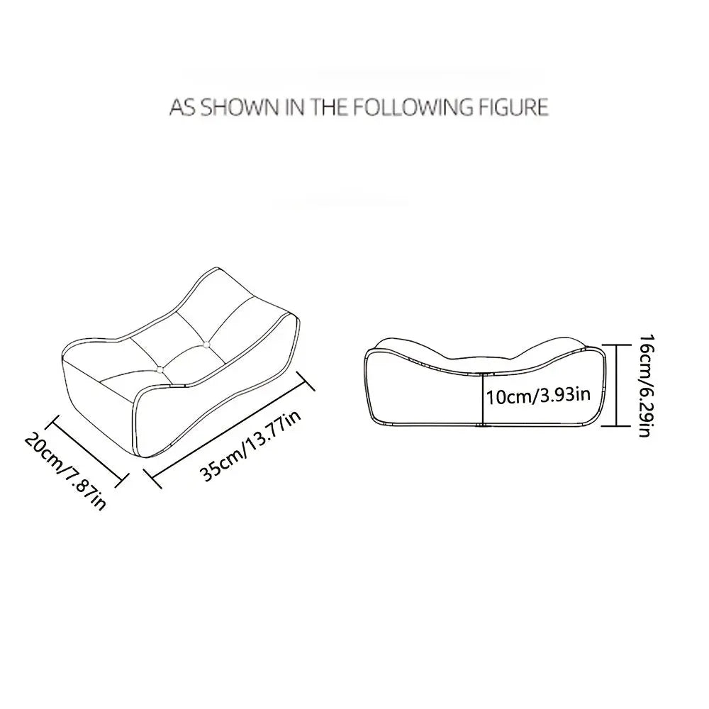 Lumbar Support Pillow – Soft Chair Cushion for Office & Home Comfort - TARHUS