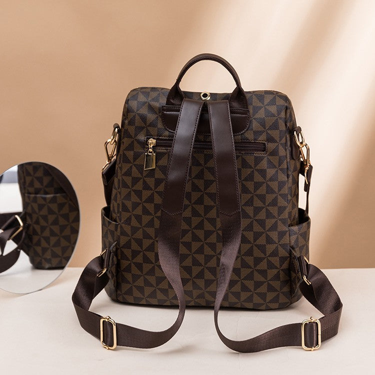 Stylish Convertible Backpack with Clutch - TARHUS