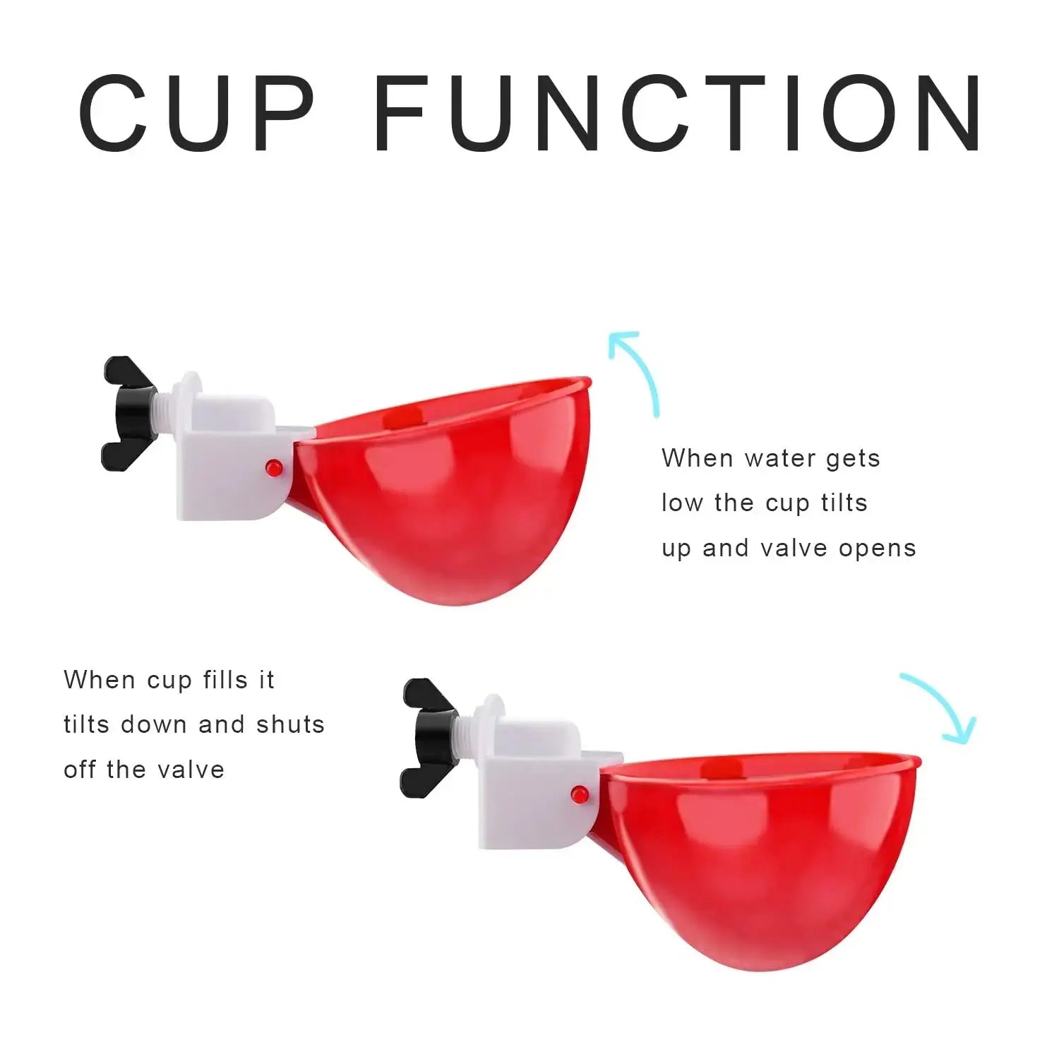 10 Pcs Chicken Waterer Nipples – Automatic Poultry Drinker Nozzles for Hens, Ducks & Quail, Leak-Proof Design - TARHUS