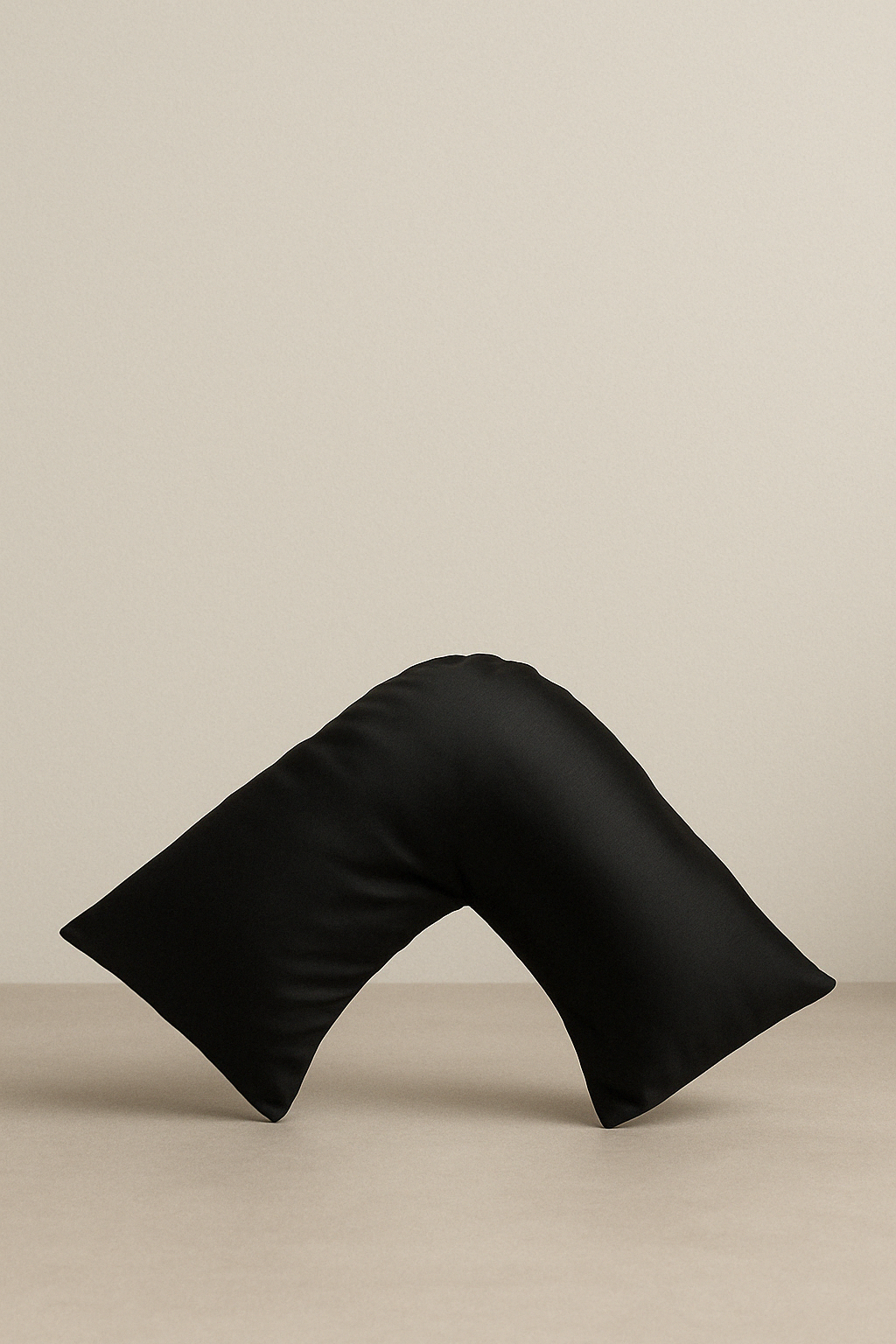 Silk-Filled Boomerang Pillow - Ergonomic Luxury Sleep Pillow TARHUS silk filled boomerang pillow