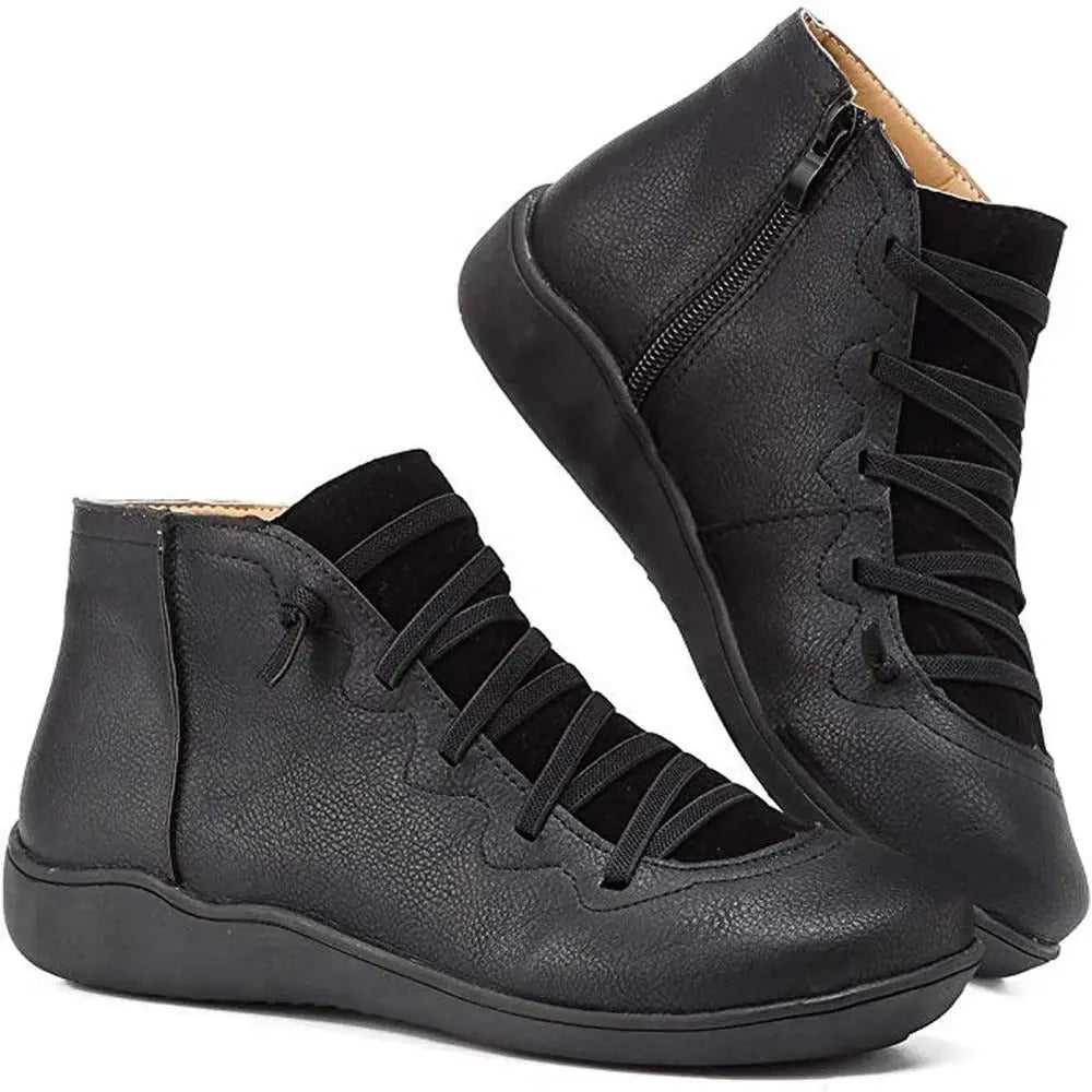 Nina | Trendy Orthopedic Ankle Boots - TARHUS