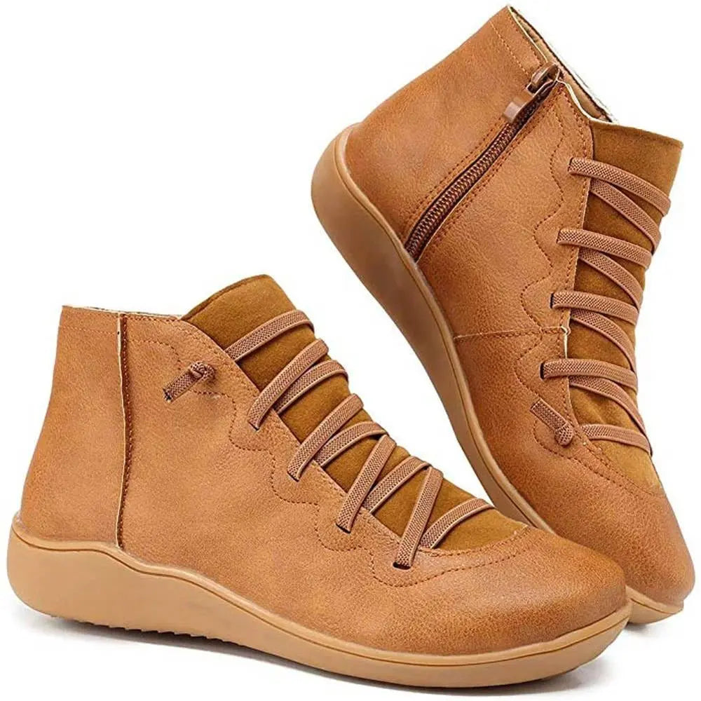 Nina | Trendy Orthopedic Ankle Boots - TARHUS