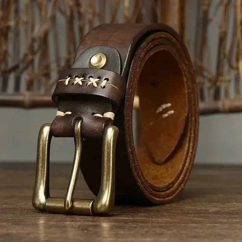 Atlas Buffalo Leather Belt - TARHUS