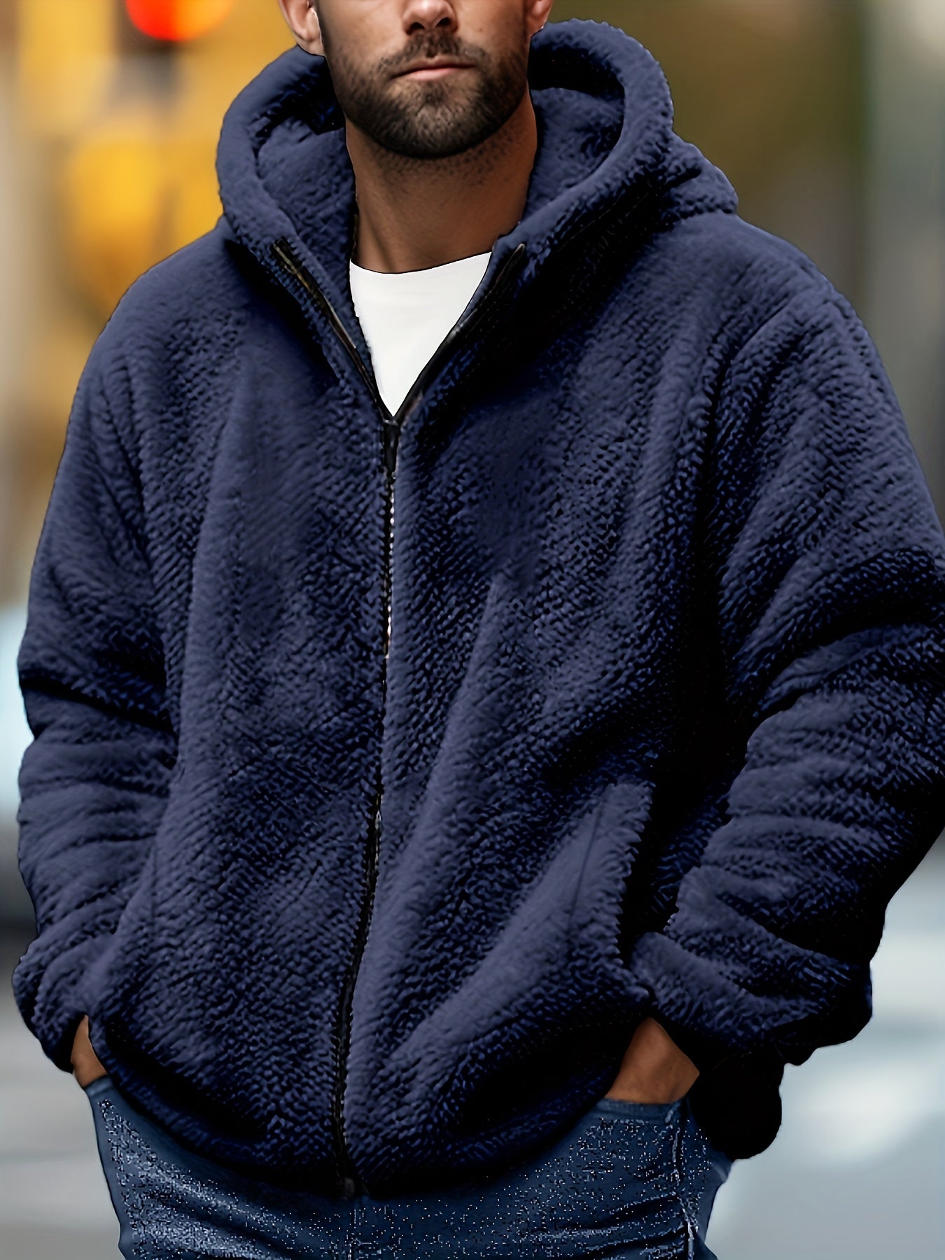 Martin | Men’s Plus Size Zip-Up Hooded Jacket - Casual Comfort Hoodie - TARHUS