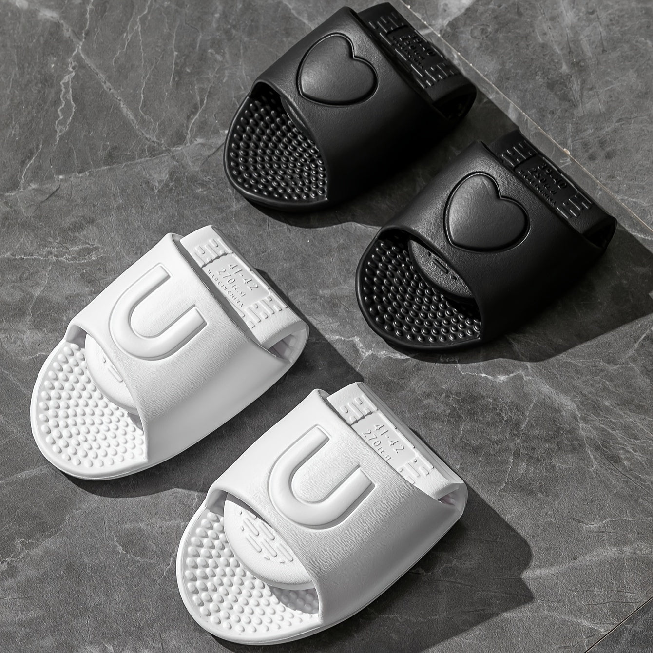 Nuvio | EVA Foldable Slippers – Quick-Dry Non-Slip Travel & Indoor Sandals TARHUS