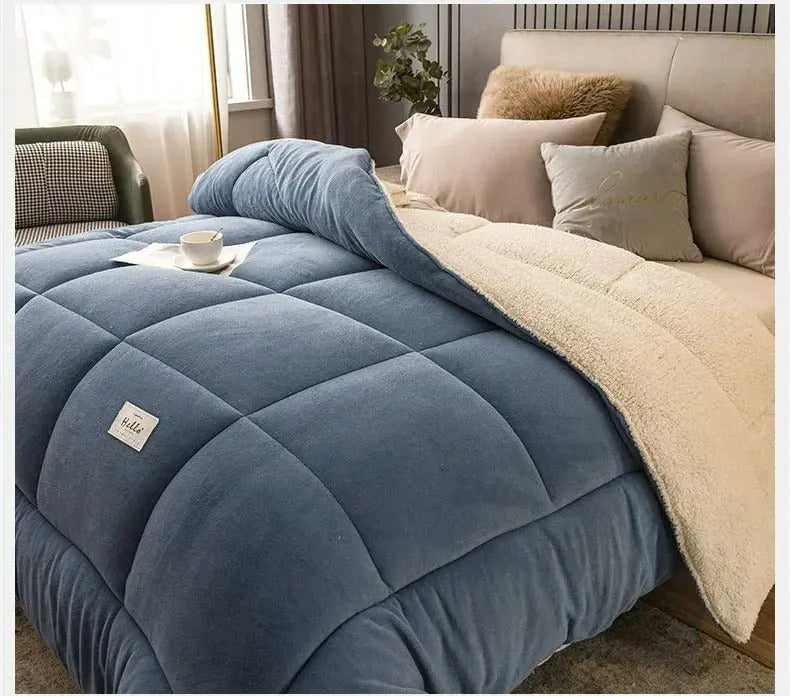 Luxury Calming Sherpa Doona - Comfort Blanket - TARHUS